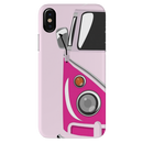 Pink Volkswagon Printed Slim Cases and Cover for iPhone X