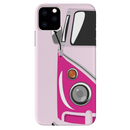 Pink Volkswagon Printed Slim Cases and Cover for iPhone 11 Pro