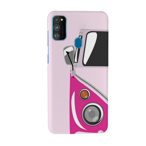 Pink Volkswagon Printed Slim Cases and Cover for Galaxy M30S