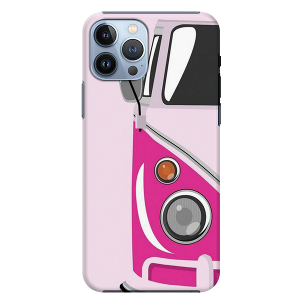 Pink Volkswagon Printed Slim Cases and Cover for iPhone 13 Pro