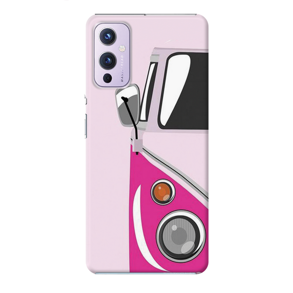 Pink Volkswagon Printed Slim Cases and Cover for OnePlus 9