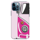 Pink Volkswagon Printed Slim Cases and Cover for iPhone 12 Pro