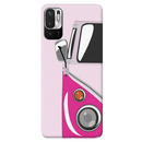 Pink Volkswagon Printed Slim Cases and Cover for Redmi Note 10T