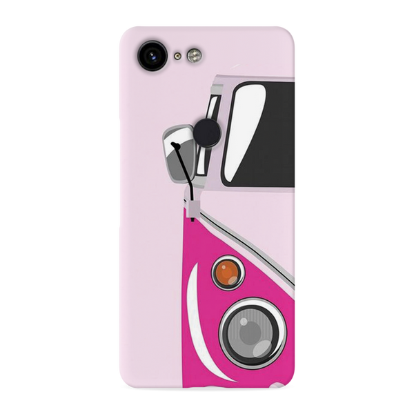 Pink Volkswagon Printed Slim Cases and Cover for Pixel 3