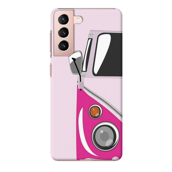 Pink Volkswagon Printed Slim Cases and Cover for Galaxy S21