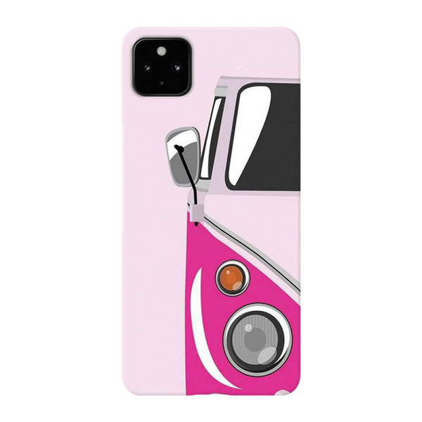 Pink Volkswagon Printed Slim Cases and Cover for Pixel 4A