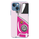 Pink Volkswagon Printed Slim Cases and Cover for iPhone 13 Mini