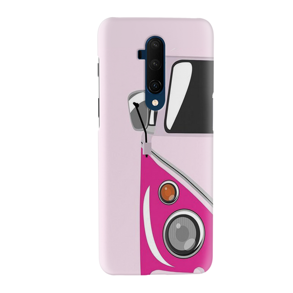 Pink Volkswagon Printed Slim Cases and Cover for OnePlus 7T Pro