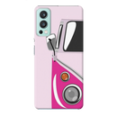 Pink Volkswagon Printed Slim Cases and Cover for OnePlus Nord 2