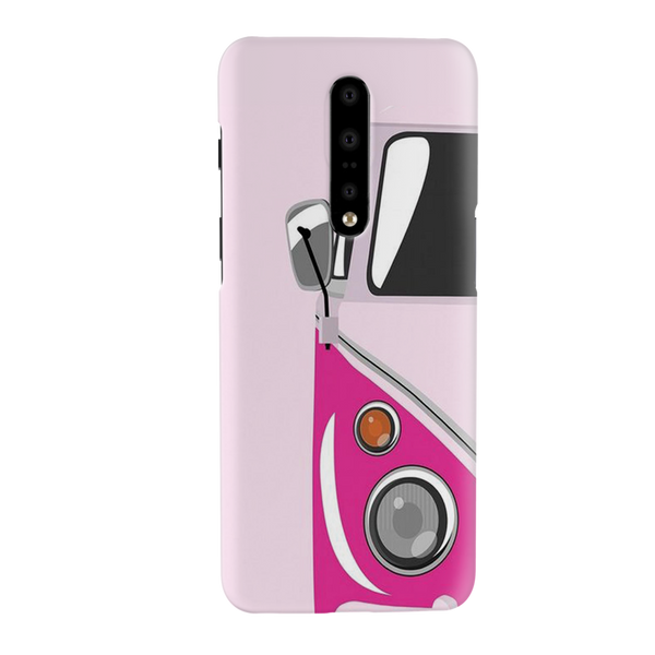 Pink Volkswagon Printed Slim Cases and Cover for OnePlus 7 Pro