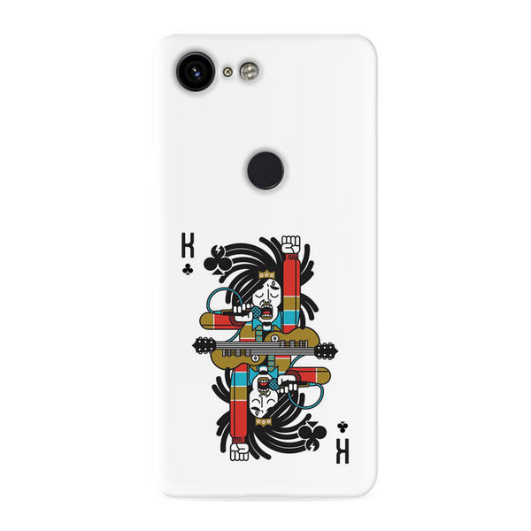 King Card Printed Slim Cases and Cover for Pixel 3