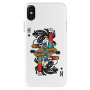 King Card Printed Slim Cases and Cover for iPhone X