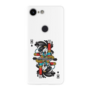 King Card Printed Slim Cases and Cover for Pixel 3XL
