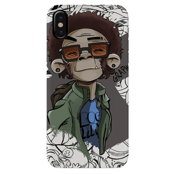 Monkey Printed Slim Cases and Cover for iPhone XS