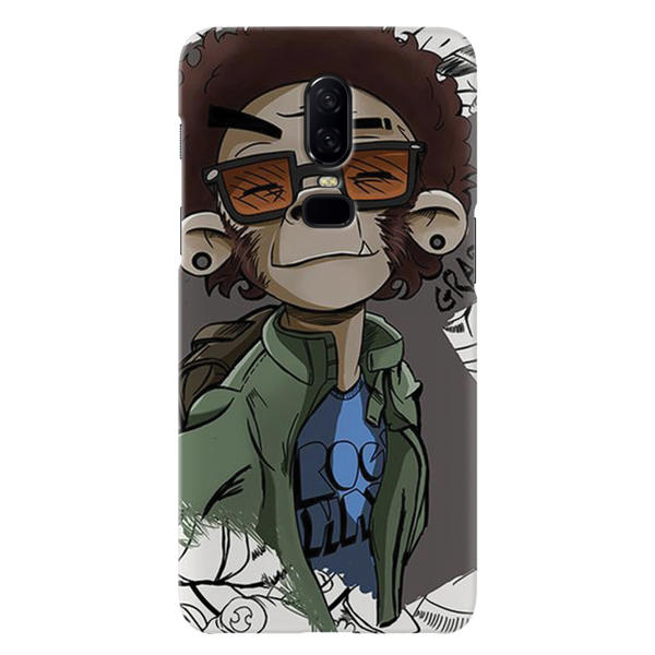 Monkey Printed Slim Cases and Cover for OnePlus 6