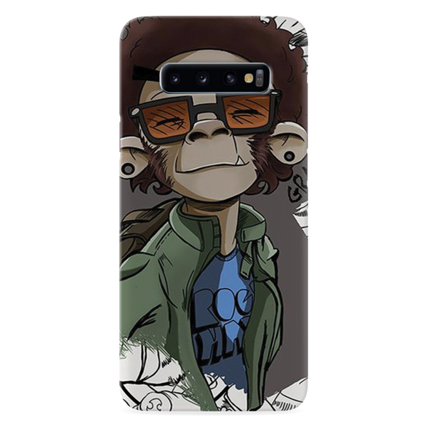 Monkey Printed Slim Cases and Cover for Galaxy S10 Plus