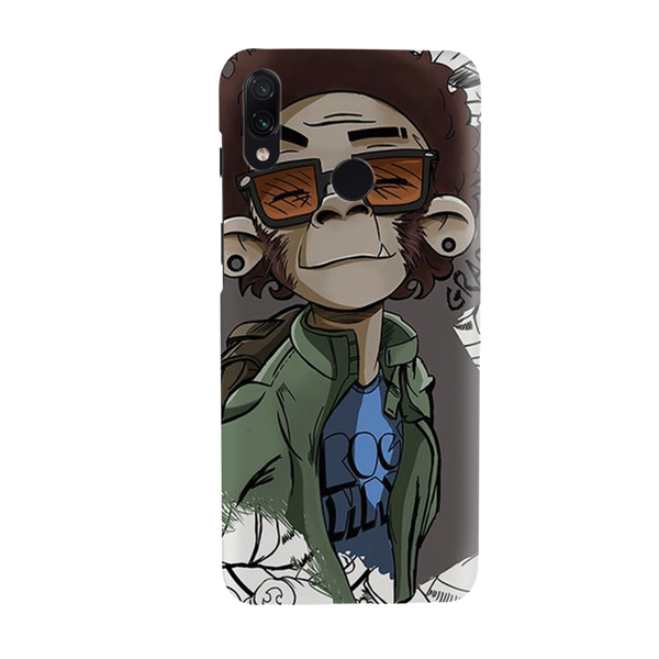 Monkey Printed Slim Cases and Cover for Redmi Note 7 Pro