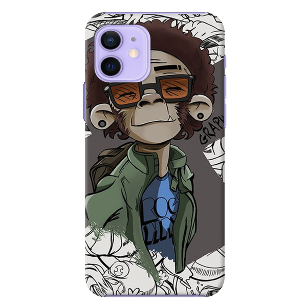 Monkey Printed Slim Cases and Cover for iPhone 12