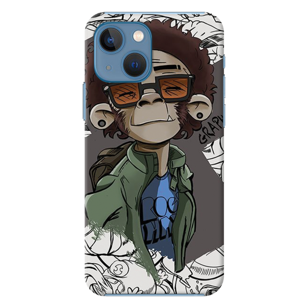 Monkey Printed Slim Cases and Cover for iPhone 13 Mini