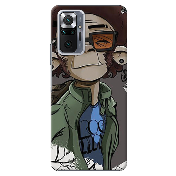 Monkey Printed Slim Cases and Cover for Redmi Note 10 Pro