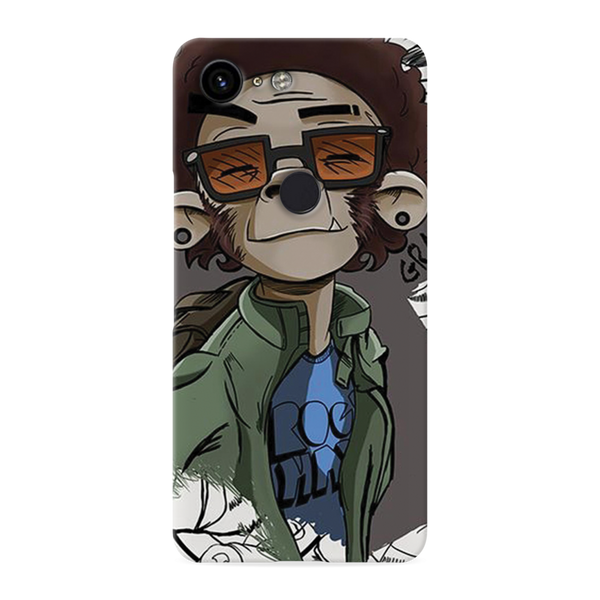 Monkey Printed Slim Cases and Cover for Pixel 3