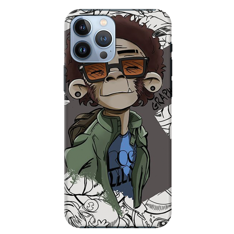 Monkey Printed Slim Cases and Cover for iPhone 13 Pro