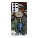 Monkey Printed Slim Cases and Cover for Galaxy S21 Ultra