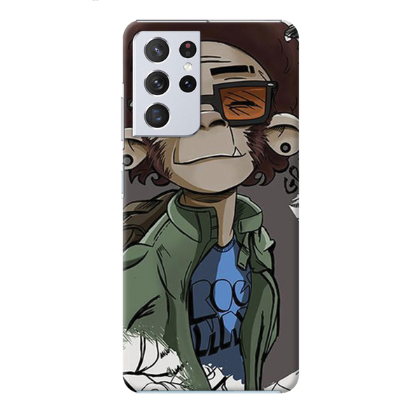 Monkey Printed Slim Cases and Cover for Galaxy S21 Ultra