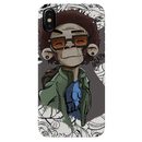 Monkey Printed Slim Cases and Cover for iPhone X