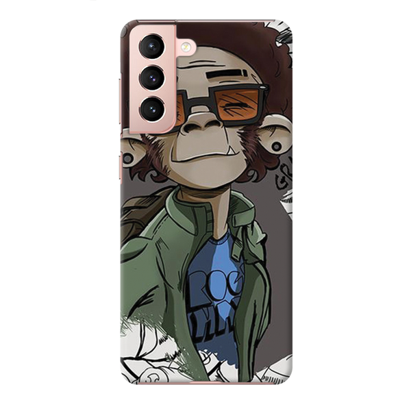 Monkey Printed Slim Cases and Cover for Galaxy S21