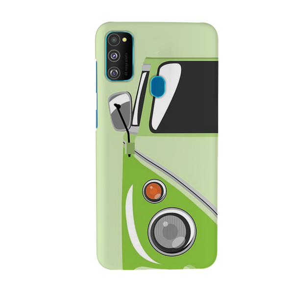 Green Volkswagon Printed Slim Cases and Cover for Galaxy M30S
