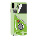 Green Volkswagon Printed Slim Cases and Cover for iPhone XS Max