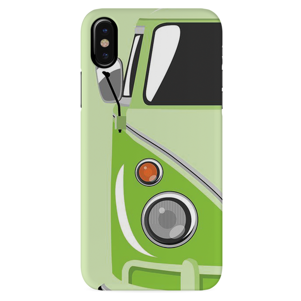 Green Volkswagon Printed Slim Cases and Cover for iPhone X