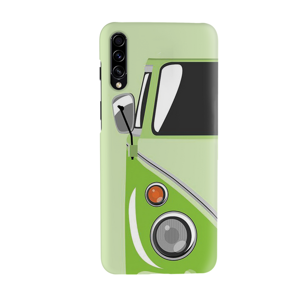 Green Volkswagon Printed Slim Cases and Cover for Galaxy A50