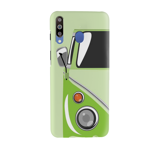 Green Volkswagon Printed Slim Cases and Cover for Galaxy M30