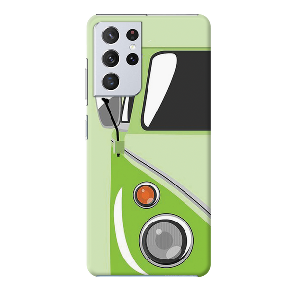 Green Volkswagon Printed Slim Cases and Cover for Galaxy S21 Ultra