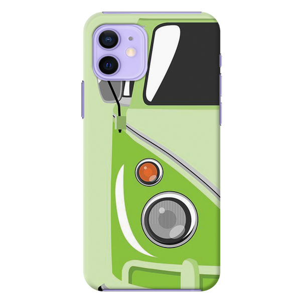 Green Volkswagon Printed Slim Cases and Cover for iPhone 12