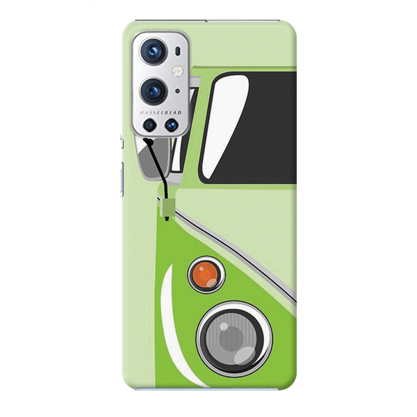 Green Volkswagon Printed Slim Cases and Cover for OnePlus 9R