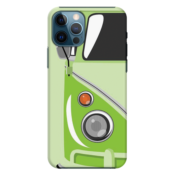Green Volkswagon Printed Slim Cases and Cover for iPhone 12 Pro