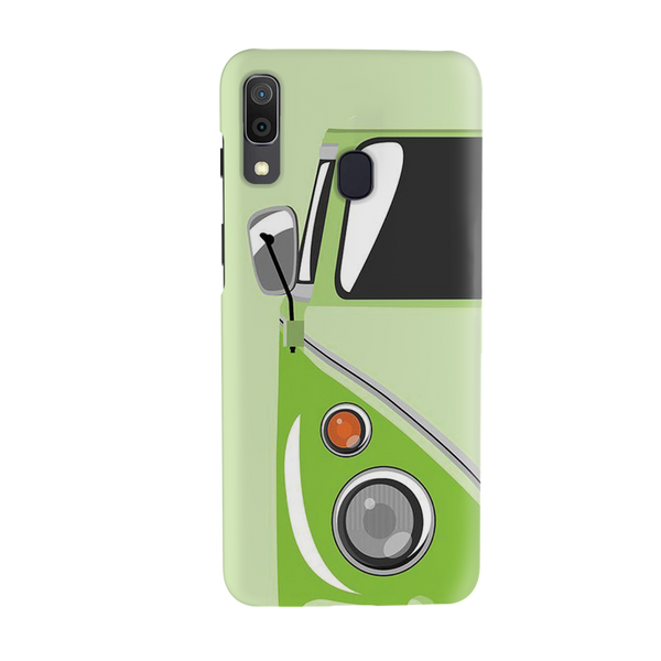 Green Volkswagon Printed Slim Cases and Cover for Galaxy A30