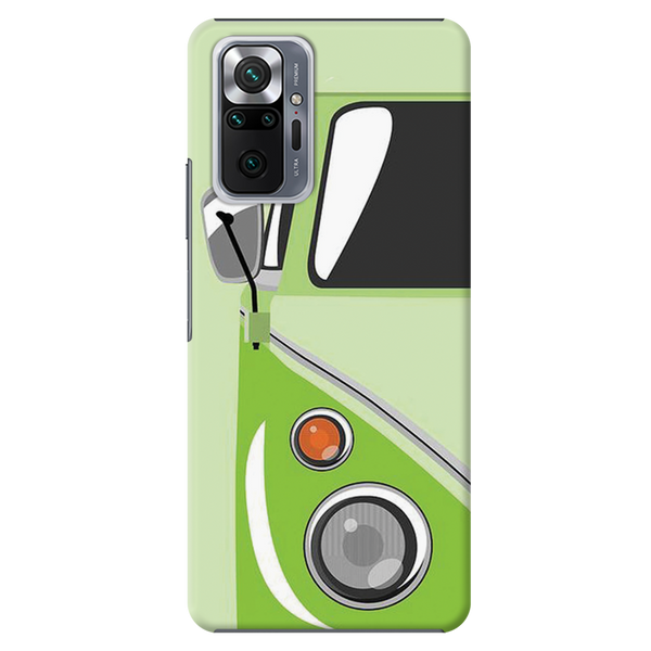 Green Volkswagon Printed Slim Cases and Cover for Redmi Note 10 Pro Max
