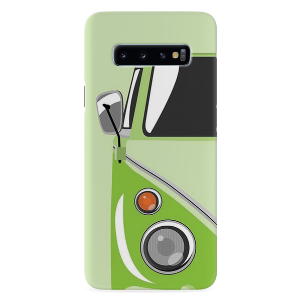 Green Volkswagon Printed Slim Cases and Cover for Galaxy S10