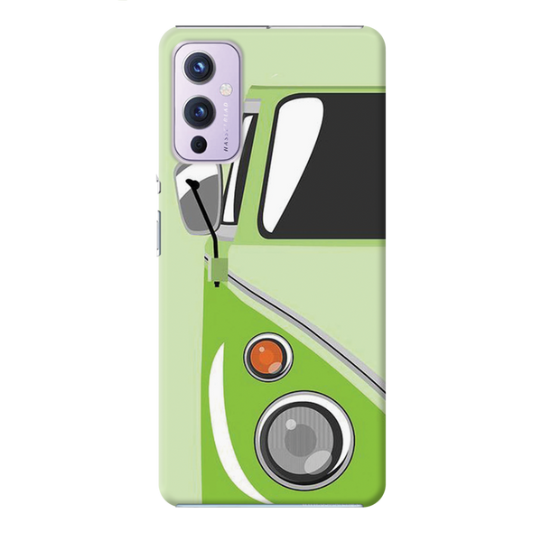 Green Volkswagon Printed Slim Cases and Cover for OnePlus 9