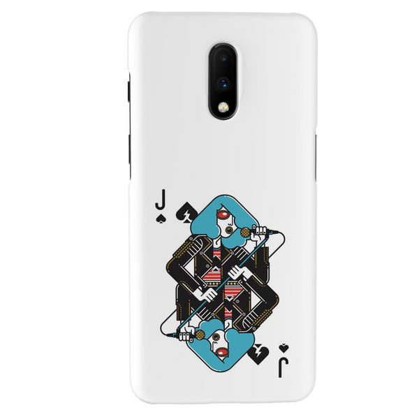 Joker Card Printed Slim Cases and Cover for OnePlus 7