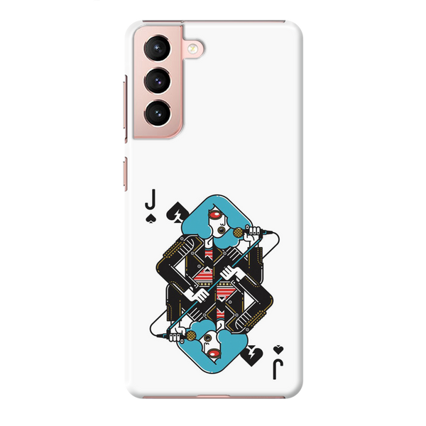Joker Card Printed Slim Cases and Cover for Galaxy S21