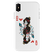 Queen Card Printed Slim Cases and Cover for iPhone XS
