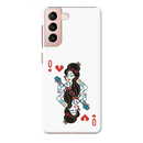 Queen Card Printed Slim Cases and Cover for Galaxy S21 Plus