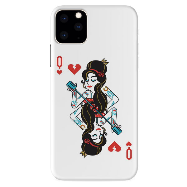 Queen Card Printed Slim Cases and Cover for iPhone 11 Pro