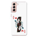 Queen Card Printed Slim Cases and Cover for Galaxy S21