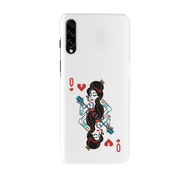Queen Card Printed Slim Cases and Cover for Galaxy A70